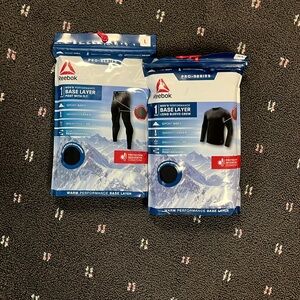 Reebok thermal wear shirt and pants.